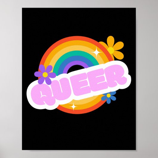 Queer. LGBT+Pride. Poster (Voorkant)