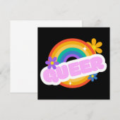 Queer. LGBT+Pride. Poster (Voorkant / Achterkant)