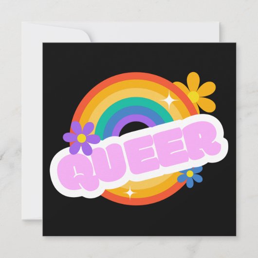 Queer. LGBT+Pride. Poster (Voorkant)