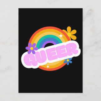 Queer. LGBT+Pride. Poster Briefkaart