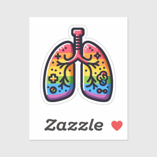 Queer Lungs Sticker (Vel)