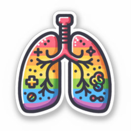Queer Lungs Sticker
