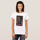 Queer Magician Skeleton Tarot T-shirt (Voorkant volledig)