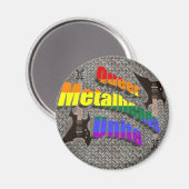 Queer Metalheads verenigen zich Magneet (Voorkant / Achterkant)