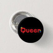 Queer/n Pride Badge Ronde Button 3,2 Cm (Voorkant /achterkant)
