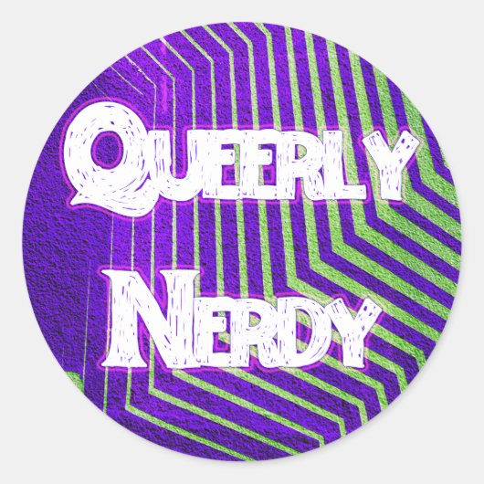 Queer Nerd Sticker Set (Voorkant)