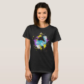 Queer Nonbinary Flag Elephant Lgbt Agender Proud N T-shirt (Voorkant volledig)