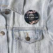queer orb ronde button 5,7 cm (In situ)