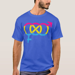 Queer Pansexual Symbol LGBTQ LGBT Pride Parade T-shirt