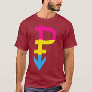 Queer Pansexual Symbol LGBTQ LGBT Pride Parade T-shirt
