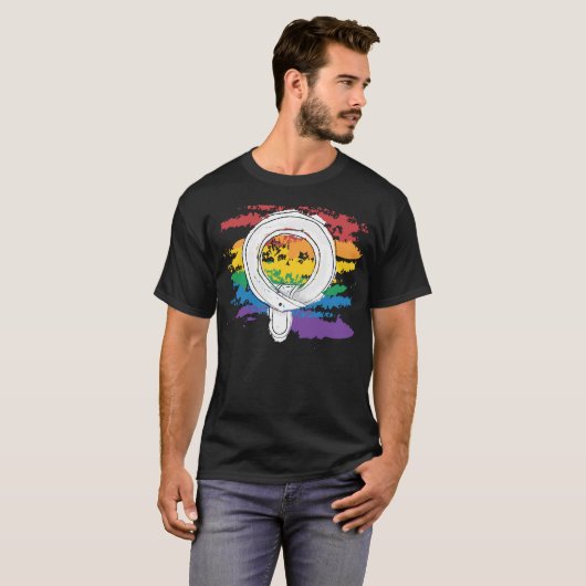 Queer Peer - Chivalry T-shirt (Voorkant volledig)