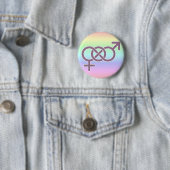 Queer Poly Ronde Button 5,7 Cm (In situ)