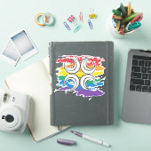Queer Pride - Caid Sticker (iPad Cover)