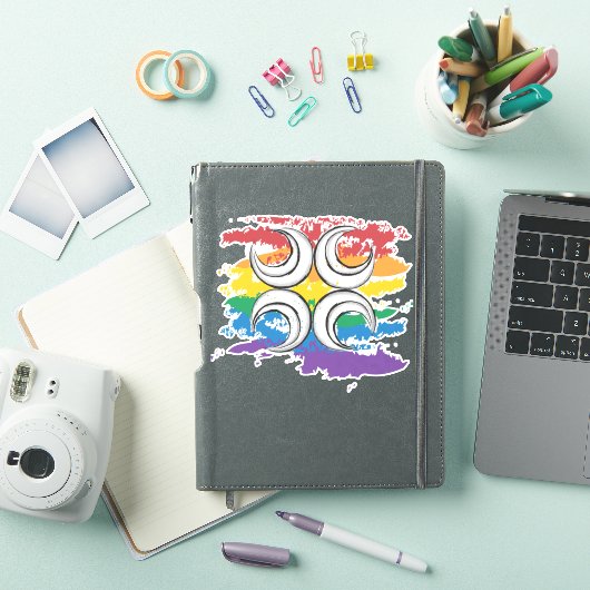Queer Pride - Caid Sticker (iPad Cover)