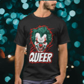 queer pride clown t-shirt