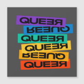 Queer-pride gay met regenboogkleur (Voorkant)