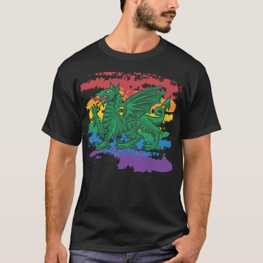 Queer Pride - Midrealm T-shirt (Voorkant)