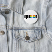 Queer Pride Ronde Button 5,7 Cm (In situ)