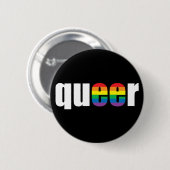 Queer Pride Ronde Button 5,7 Cm (Voorkant /achterkant)
