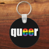 Queer Pride Sleutelhanger (Voorkant)