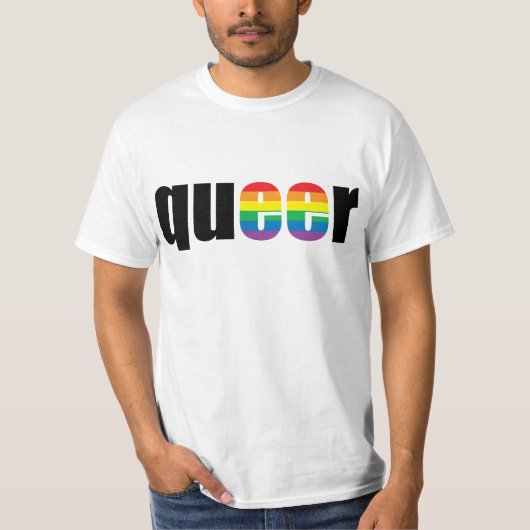 Queer Pride T-shirt (Voorkant)
