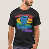 Queer Pride - topbijeenkomsten T-shirt (Voorkant)