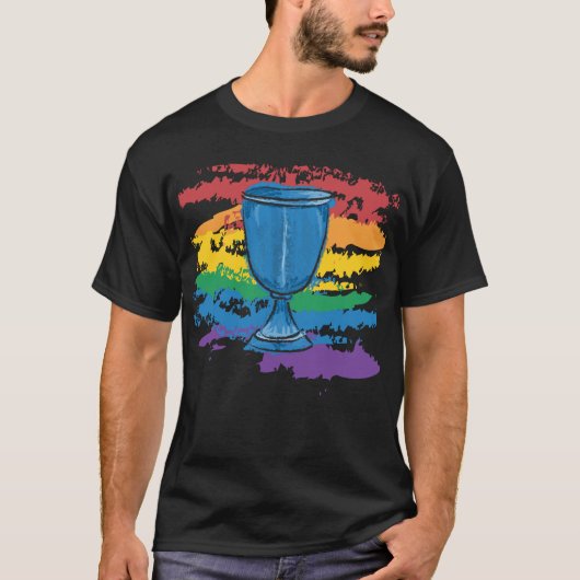 Queer Pride - topbijeenkomsten T-shirt (Voorkant)