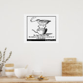 Queer Querulous Quail Poster (Keuken)