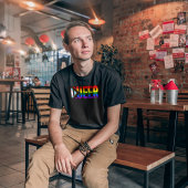 Queer Rainbow Progressieve Pride T-shirt