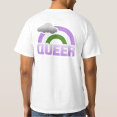 QUEER RAINBOW T-SHIRT (Achterkant)