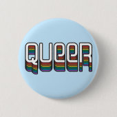 Queer Ronde Button 5,7 Cm (Voorkant)