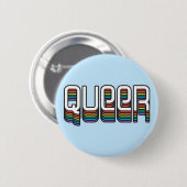 Queer Ronde Button 5,7 Cm (Voorkant /achterkant)