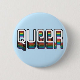 Queer Ronde Button 5,7 Cm