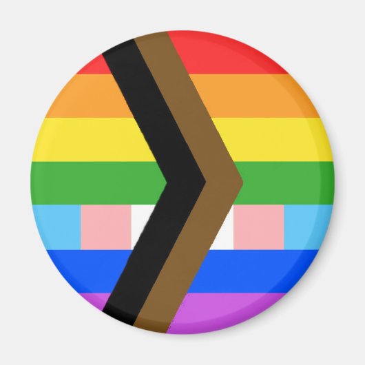 Queer SCV Voortgangspijl Magnet (Voorkant)