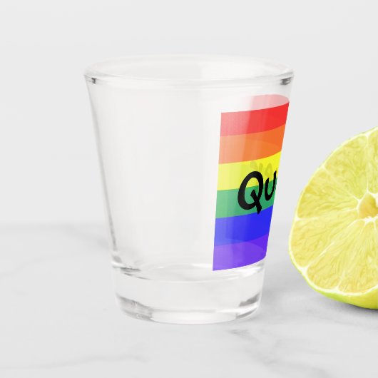 Queer Shot Glas (Links)