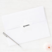 queer. ster sticker (Envelop)