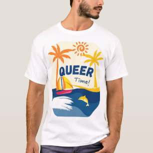 Queer tijd t-shirt
