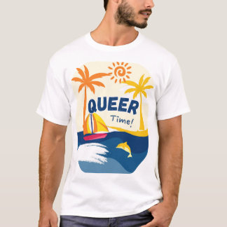 Queer tijd t-shirt