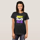 Queer Trots Niet Binary Pride Eerste Derde Gender  T-shirt (Voorkant volledig)