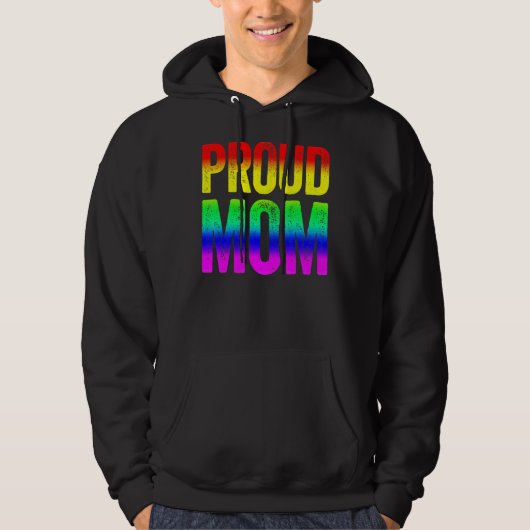 Queer Vrouwen vieren moeder Lesbian Lgbtq Pride Mo Hoodie (Voorkant)