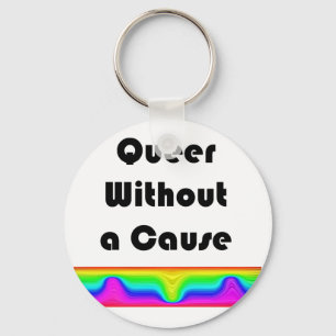 Queer zonder doel sleutelhanger