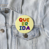 Queerida - Queer en Geliefd Ronde Button 7,6 Cm (In situ)
