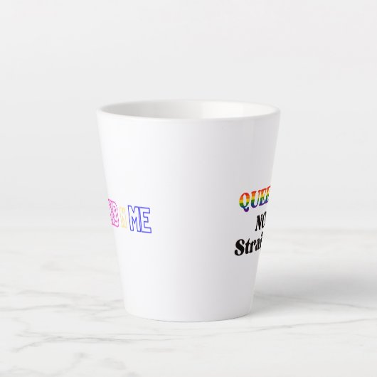 Queerly niet rechte Mok (Voorkant)