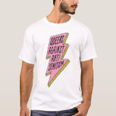 Queers Against Antisemitism logo shirt (Voorkant)