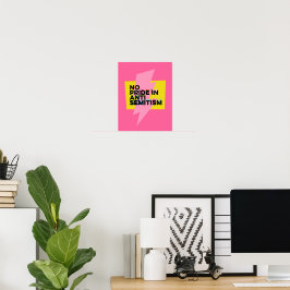 Queers tegen antisemitisme poster