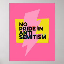 Queers tegen antisemitisme poster