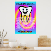 Quefoki Teeth Value Poster Paper (Matte) (Keuken)