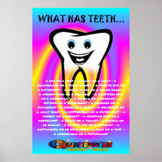 Quefoki Teeth Value Poster Paper (Matte)