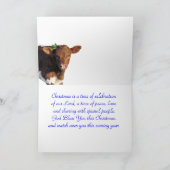 QuellaSnowyChristmas-pas aan Feestdagen Kaart (Binnen)