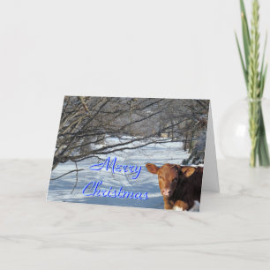 QuellaSnowyChristmas-pas aan Feestdagen Kaart